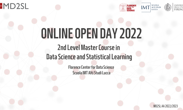 Registrazione dell'Online Open Day ora disponibile!